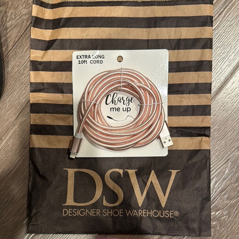 Rose Gold 10ft Charging Cable